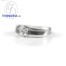 แหวนทองคำขาว แหวนเพชร แหวนคู่ แหวนแต่งงาน แหวนหมั้น - R1255DWG